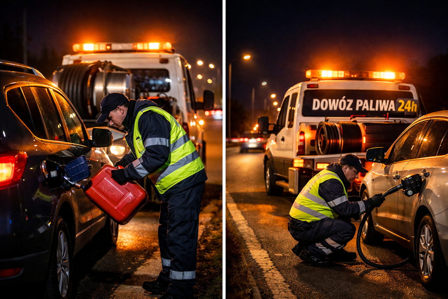 Awaryjny dowóz benzyny